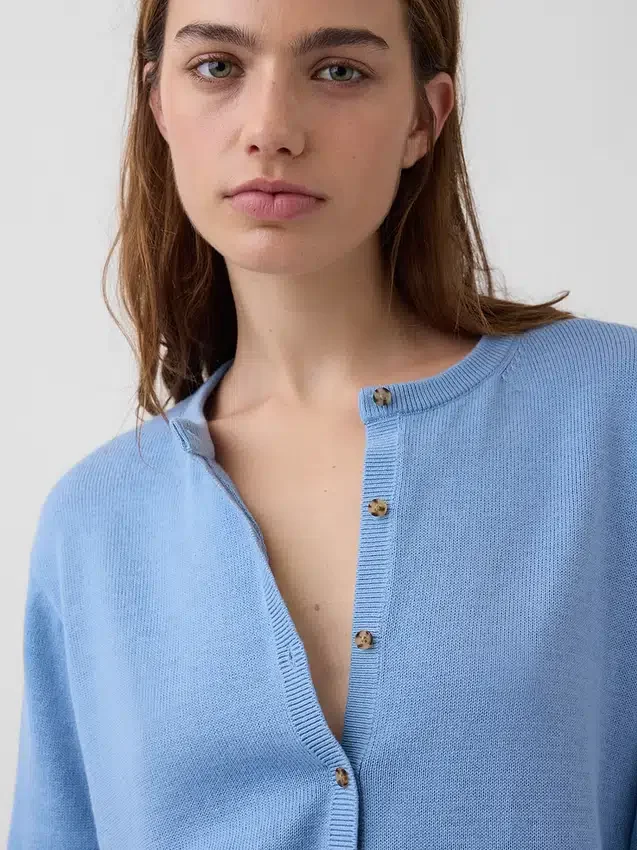 100% katoenen, losvallend kort vest