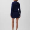 100% katoenen minirok met kabelpatroon