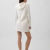 100% katoenen minirok met kabelpatroon