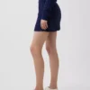 100% katoenen minirok met kabelpatroon
