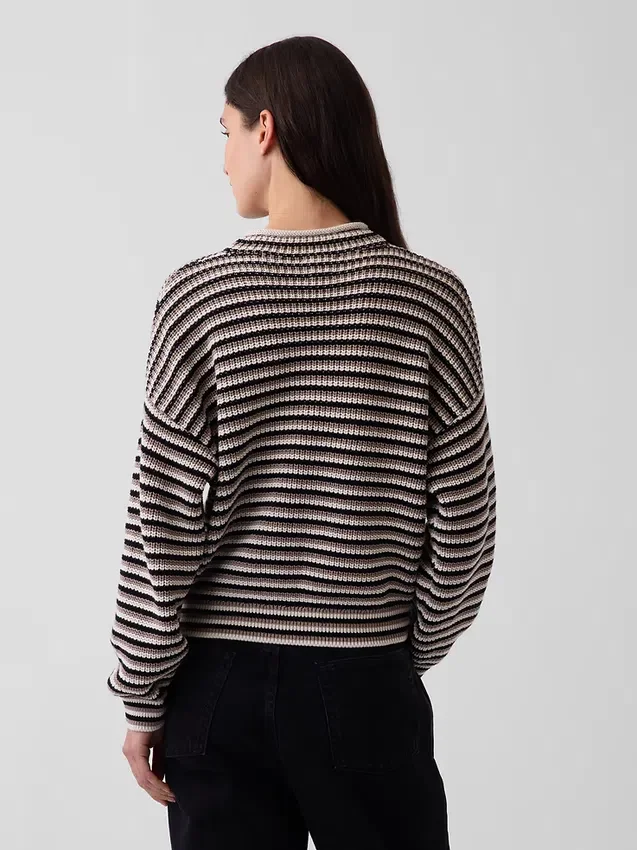 100% katoenen oversized coltrui