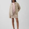 100% katoenen oversized cropped trui