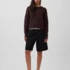 100% katoenen oversized cropped trui