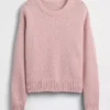 100% katoenen oversized cropped trui