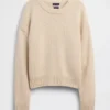 100% katoenen oversized cropped trui