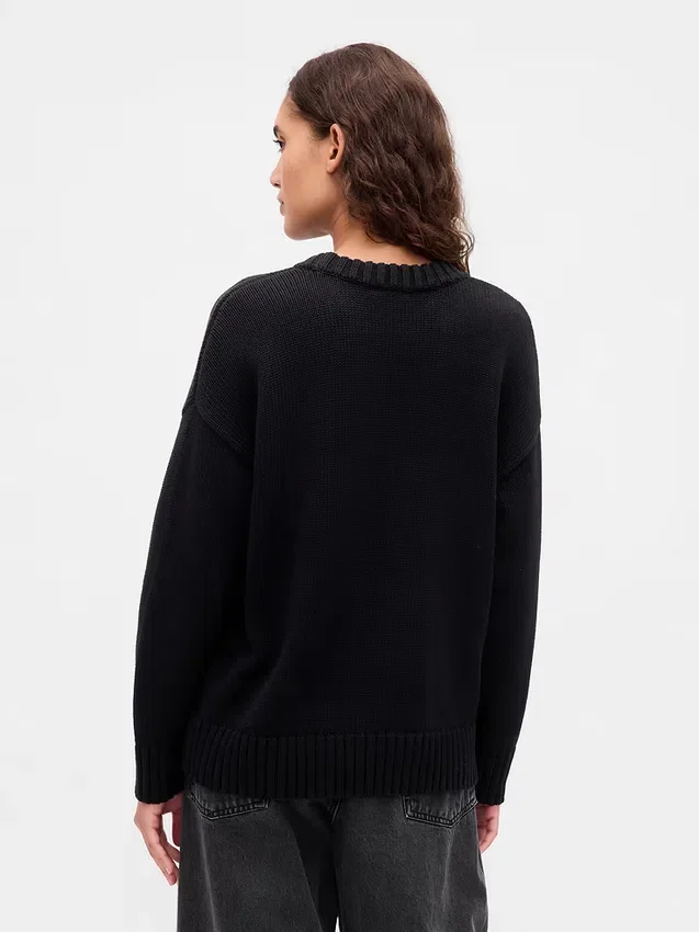 100% katoenen oversized trui
