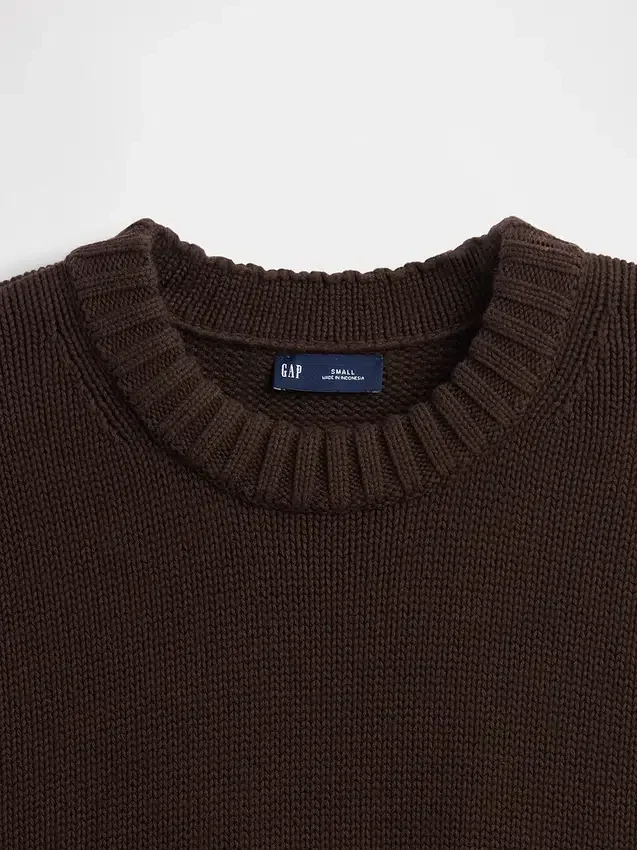 100% katoenen oversized trui