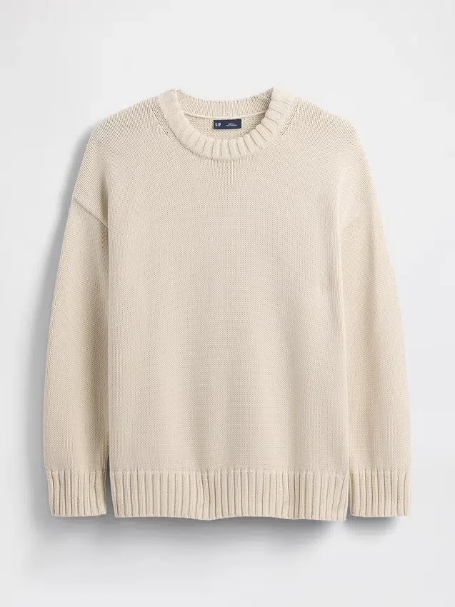 100% katoenen oversized trui