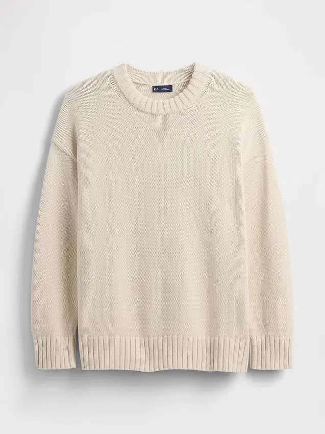 100% katoenen oversized trui