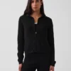 100% katoenen relaxte hoodie met rits