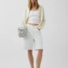 100% katoenen relaxte hoodie met rits
