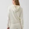 100% katoenen relaxte hoodie met rits