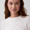 100% katoenen trui met col