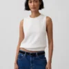 100% katoenen trui-vest