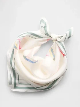 100% zijden oversized bandana