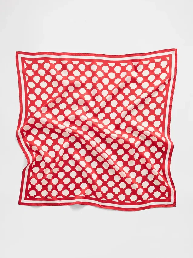100% zijden oversized bandana