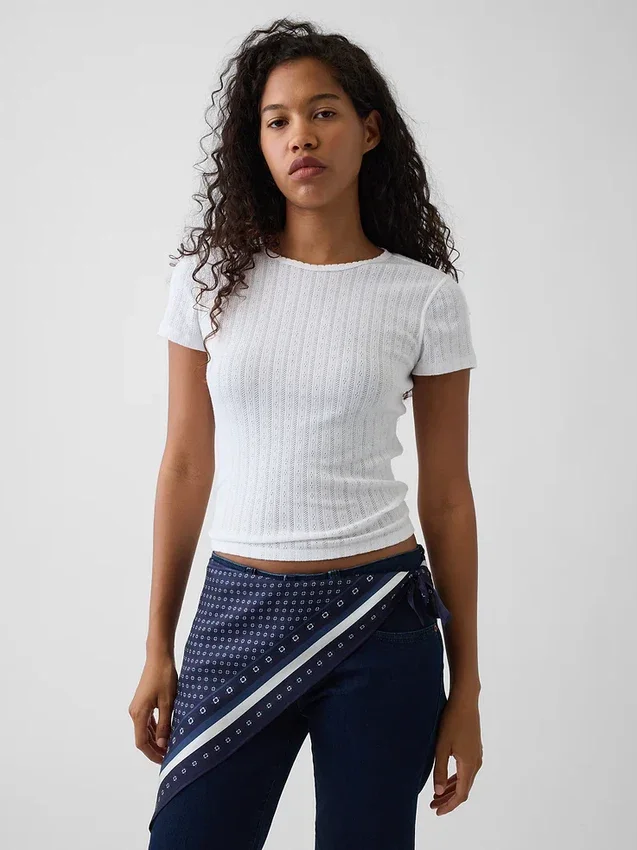 100% zijden oversized driehoekige bandana-sjaal
