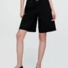 11" Mid-rise lange korte broek van denim