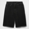 11" Mid-rise lange korte broek van denim