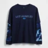 2-in-1 T-shirt met logo voor kinderen