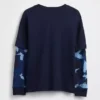 2-in-1 T-shirt met logo voor kinderen