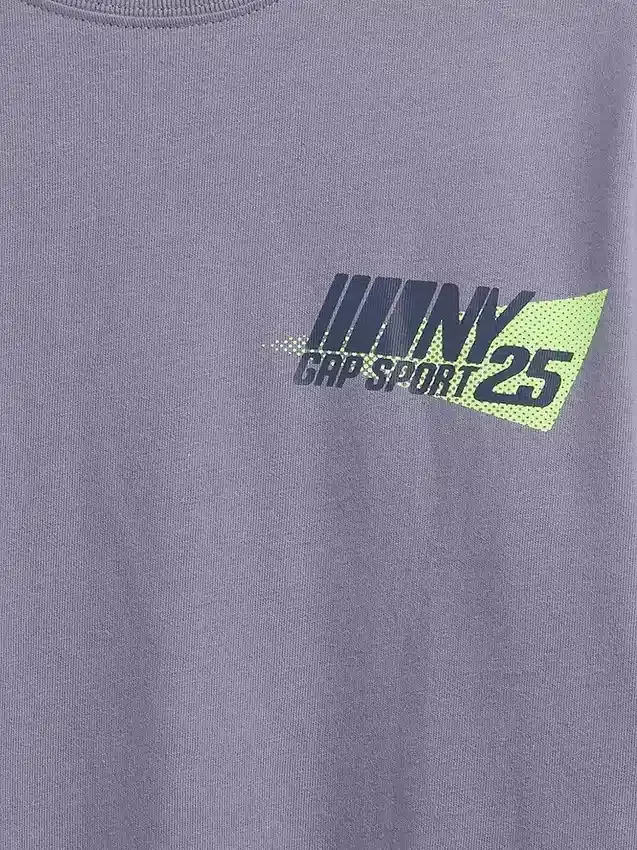 2-in-1 T-shirt met logo voor kinderen