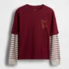 2-in-1 T-shirt met print voor kinderen