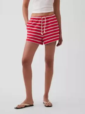 3,5″ Relaxte, comfortabele korte broek van badstof