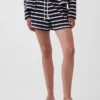 3,5" Relaxte, comfortabele korte broek van badstof