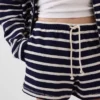 3,5" Relaxte, comfortabele korte broek van badstof