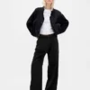 365 High Rise ultrazachte denimbroek met plooien