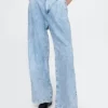 365 High Rise ultrazachte denimbroek met plooien