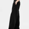 365 High Rise ultrazachte denimbroek met plooien