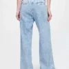 365 High Rise ultrazachte denimbroek met plooien