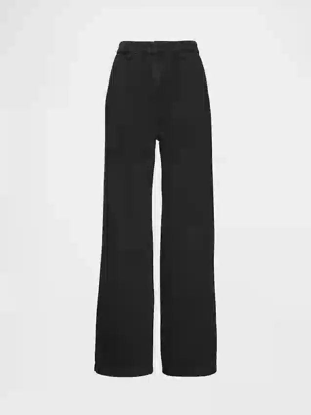 365 High Rise ultrazachte denimbroek met plooien