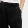365 High Rise ultrazachte denimbroek met plooien