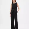 365 Hoge taille broek met plooien