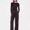 365 Hoge taille broek met plooien