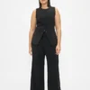365 Hoge taille broek met plooien