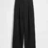 365 Hoge taille broek met plooien