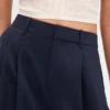 365 Hoge taille broek met plooien