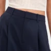 365 Hoge taille broek met plooien