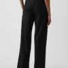 365 Lage taille broek van linnenmix