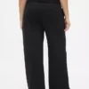 365 Lage taille, geplooide broek met wijde pijpen