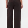 365 Lage taille, geplooide broek met wijde pijpen