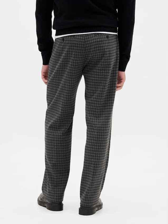 365 Relaxte broek van wolmix