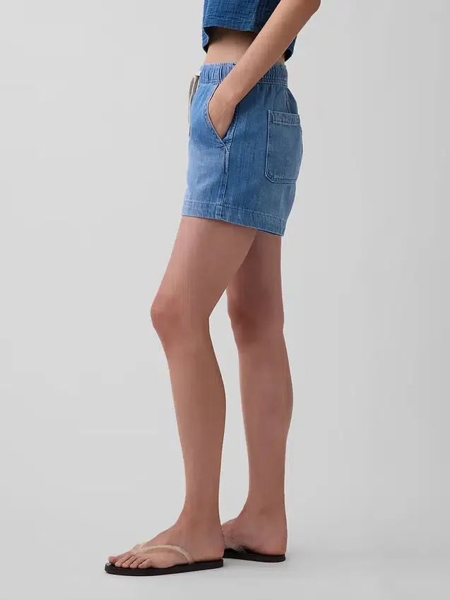 4" Denim Korte broeken