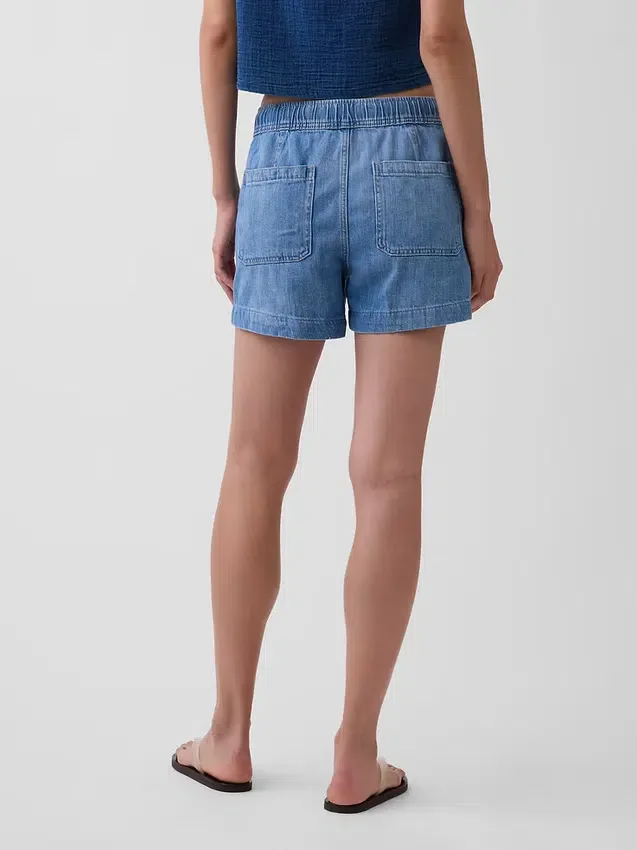 4" Denim Korte broeken