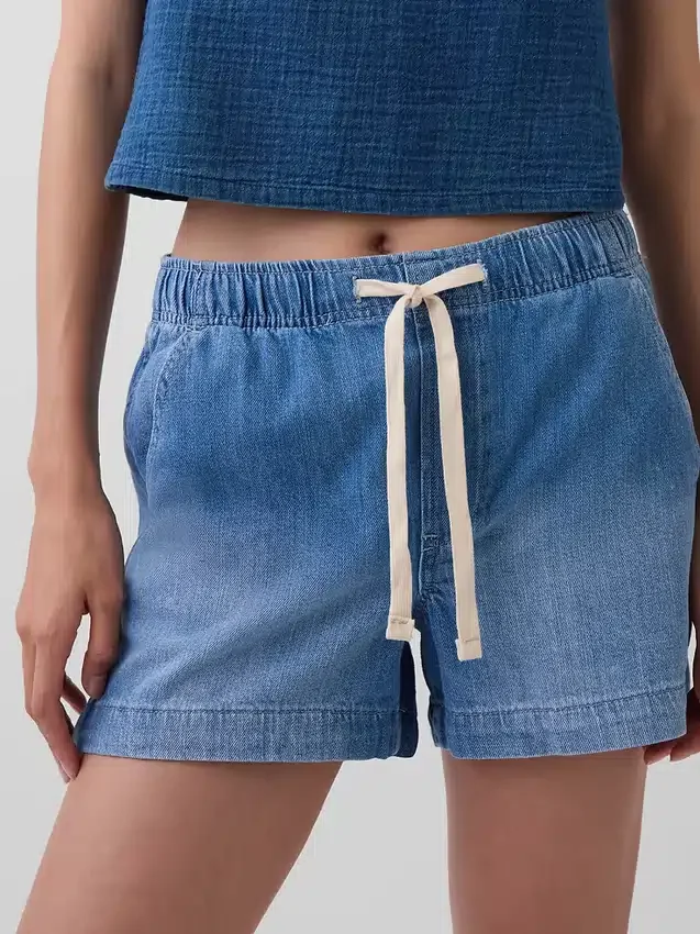 4" Denim Korte broeken