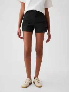 4″ Downtown kaki korte broek
